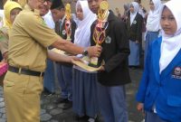 Penyerahan Piala KSM MA Sunniyyah Selo Tahun 2018 (4)