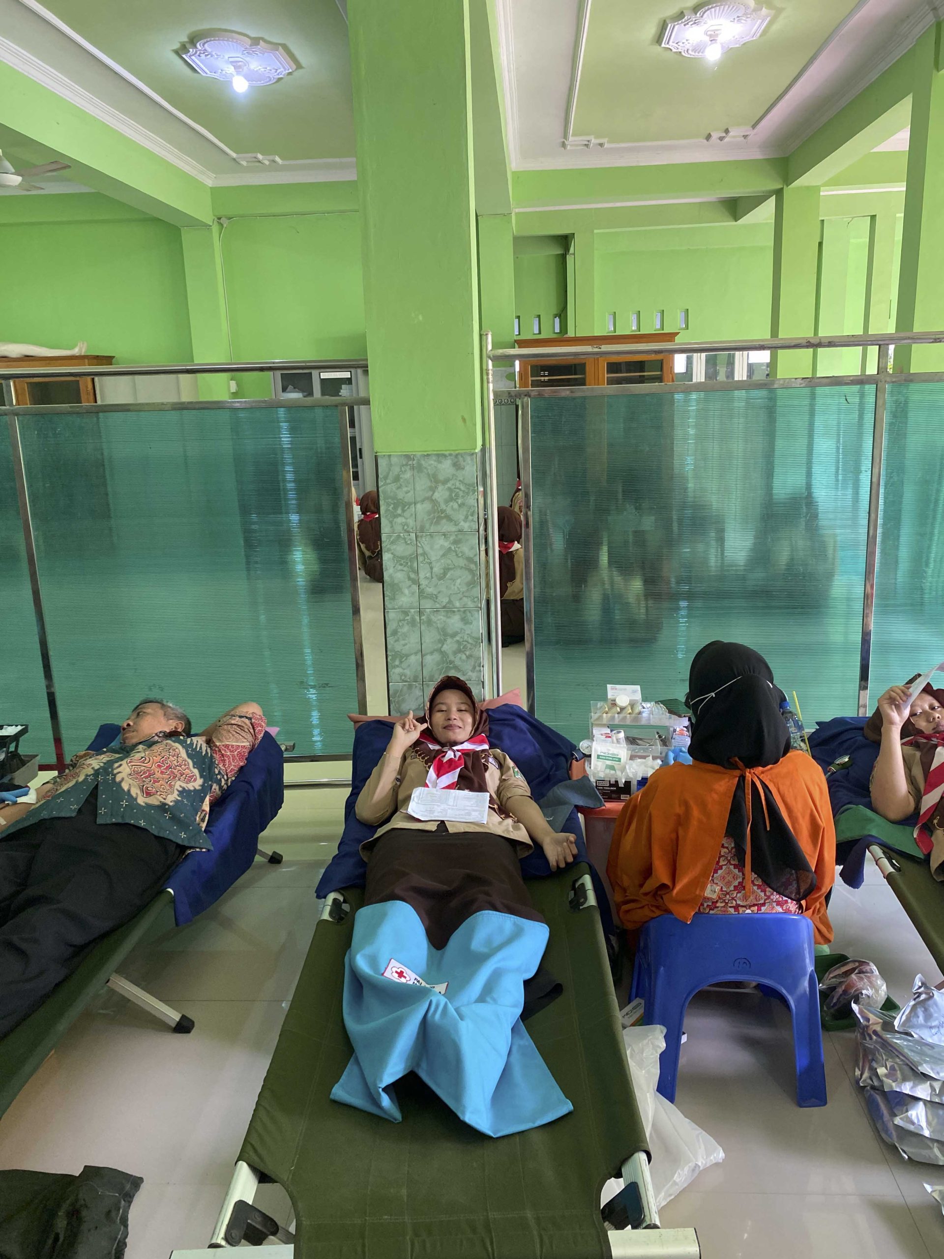 Donor Darah di MA Sunniyyah Selo, Wujud Kepedulian Sosial Warga Madrasah