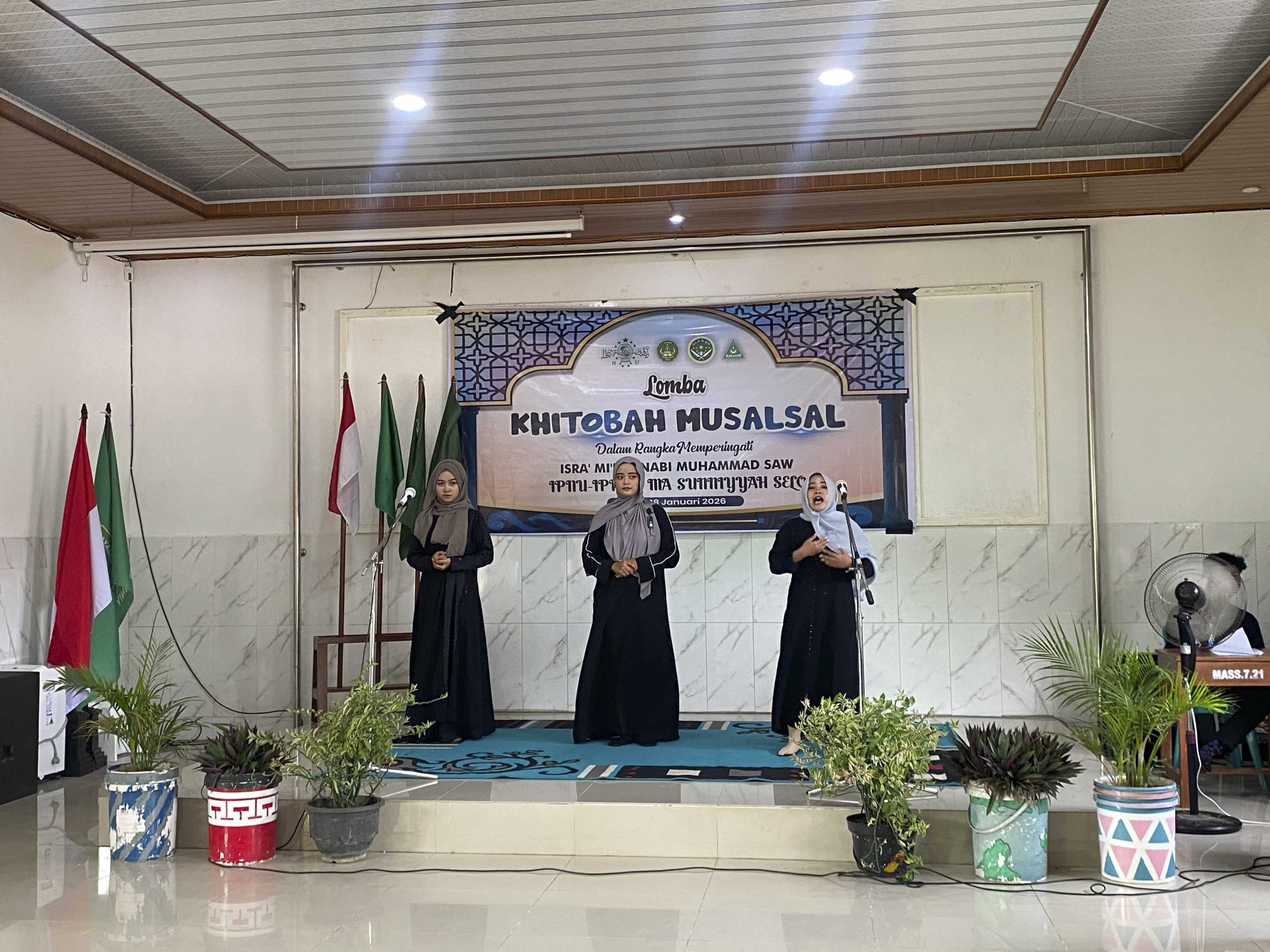 Semarak Peringatan Isra’ Mi’raj di MA Sunniyyah