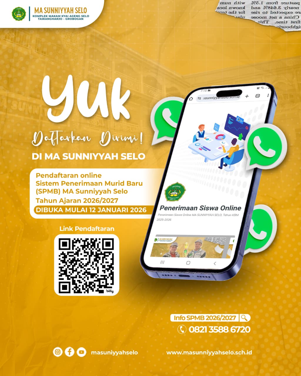 SPMB 2026/2027 DIBUKA, SEGERA DAFTARKAN DIRI KAMU BERGABUNG BERSAMA KAMI!!!! KUOTA TERBATAS