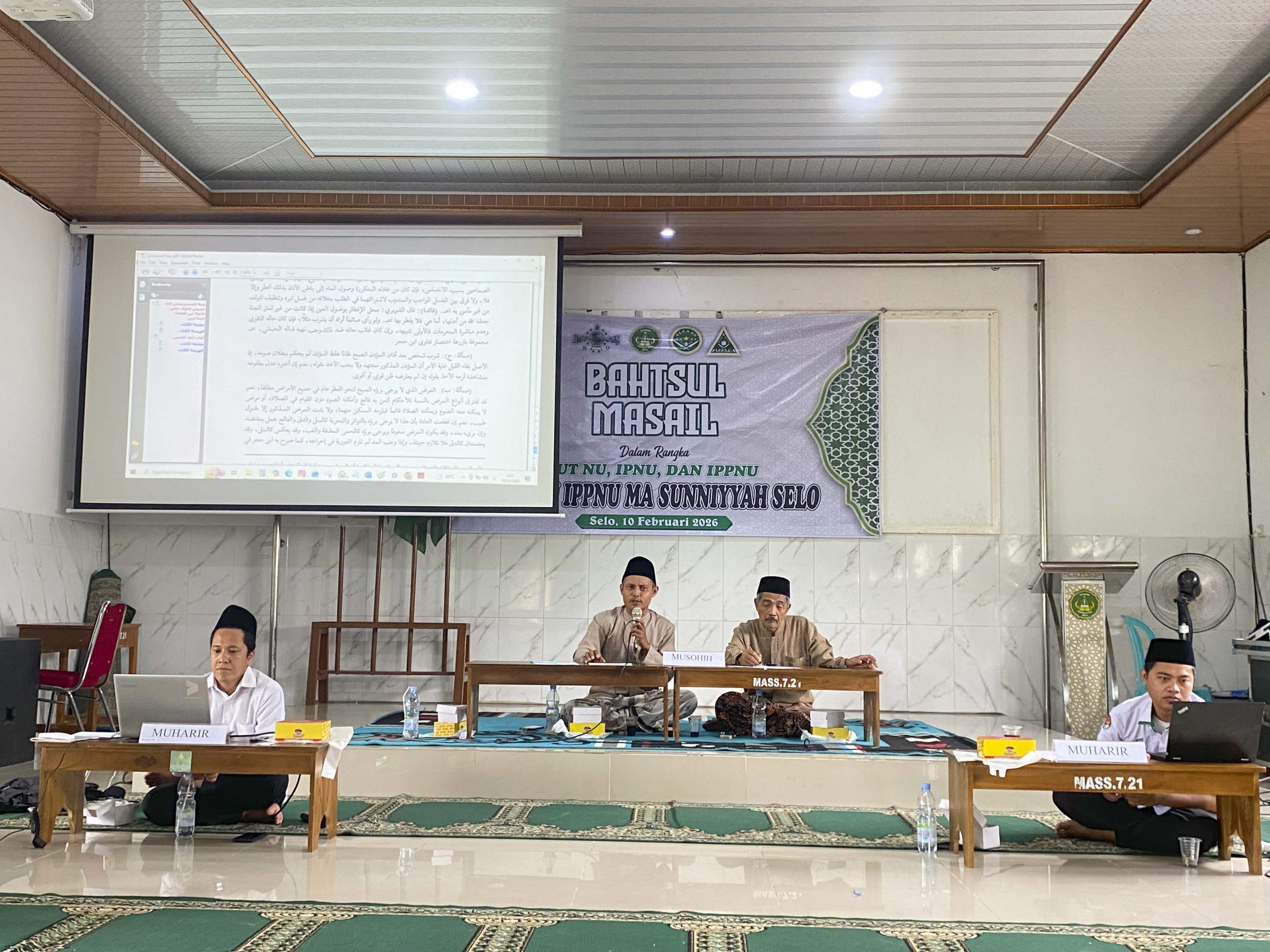 Bahtsul Masail di MA Sunniyyah