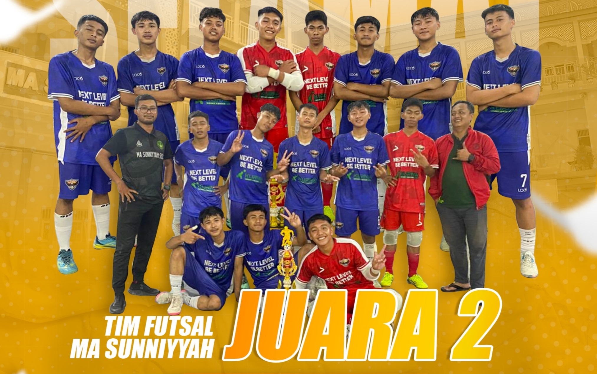 Tim Futsal MA Sunniyyah Raih Juara 2 di Ajang Purwodadi PFL Season 1