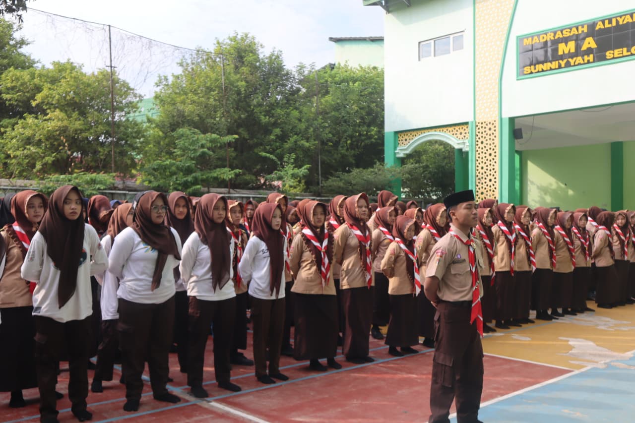 Class Meeting MA Sunniyyah Berlangsung Meriah dengan Lomba Senam Kreasi dan Turnamen Mobile Legends