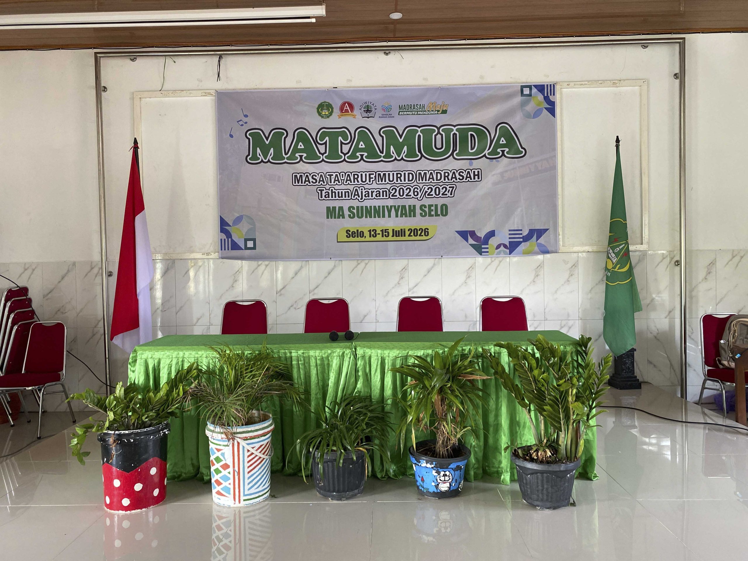 Persiapan MATAMUDA, Peserta Didik Baru MA Sunniyyah Selo Ikuti Pembekalan