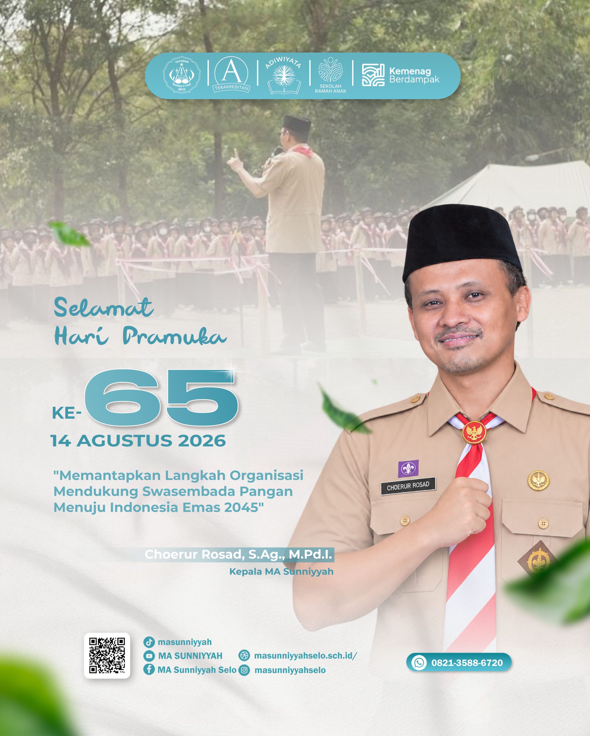 Selamat Hari Pramuka ke-65!